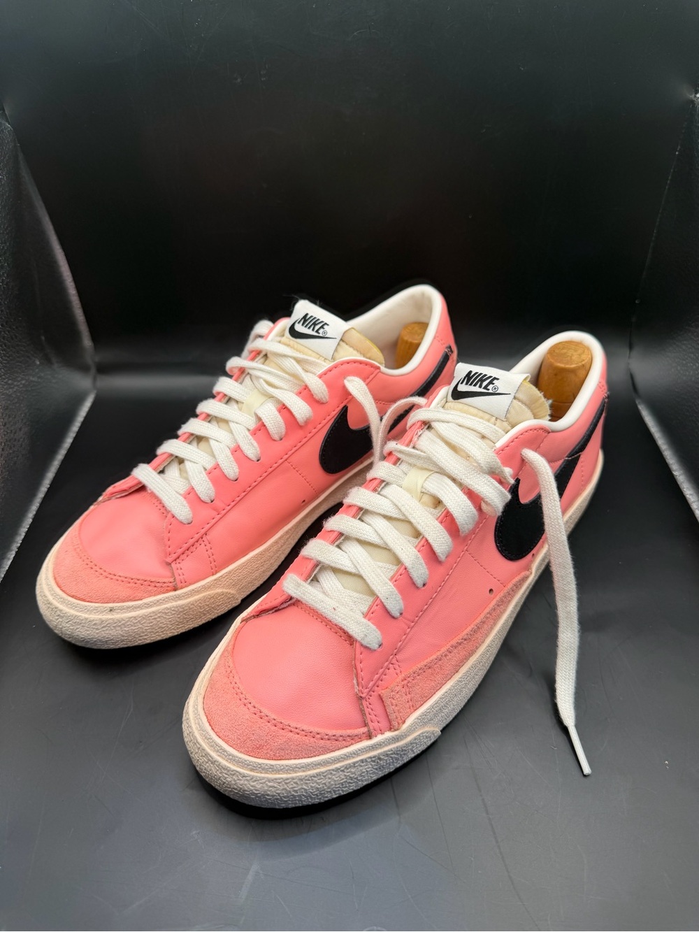Nike Blazer Low ‘77 Essential Pink Foam/Black Sneakers Women’s Size 10